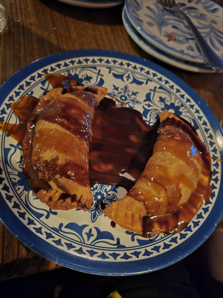 Carmel Apple Empanadas at Agave Tequila Bar & Mexican Kitchen